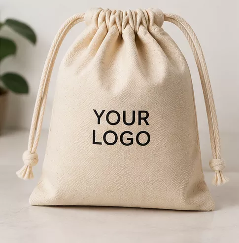 Custom logo dust bags for private label brands