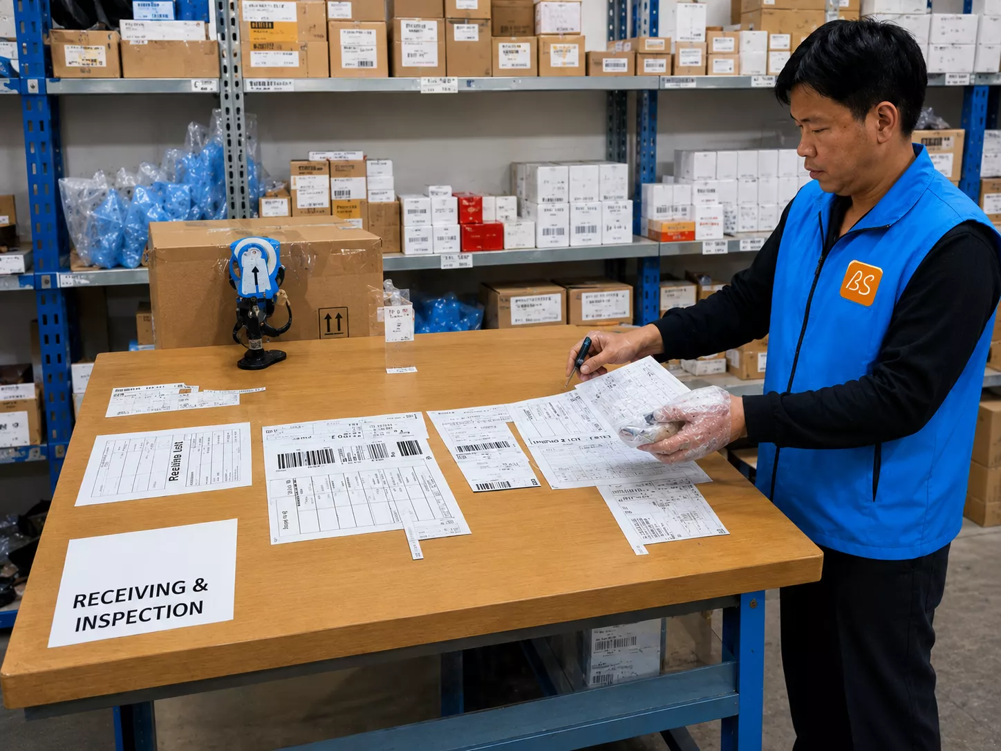 Receiving and Inspection